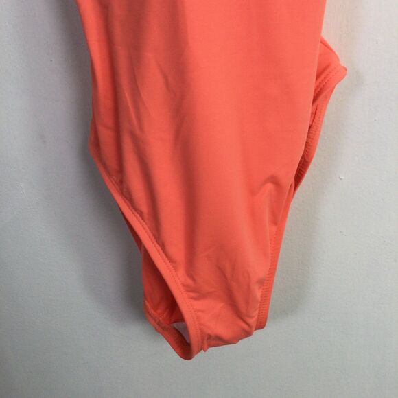 La Blanca Womens Multi-Strap Cross-Back One Piece Swimsuit Orange Size 0 NWT - Picture 9 of 16